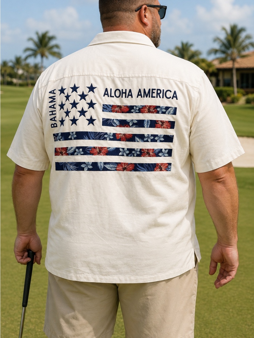 Tommy Bahama Aloha America San Diego shirt XXXL NWT